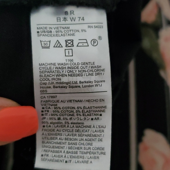 GAP SLIM CROP PANTS - Picture 9 of 13